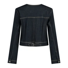 Claudia Strater Dames Blazer CS16-25541 Dark blue denim