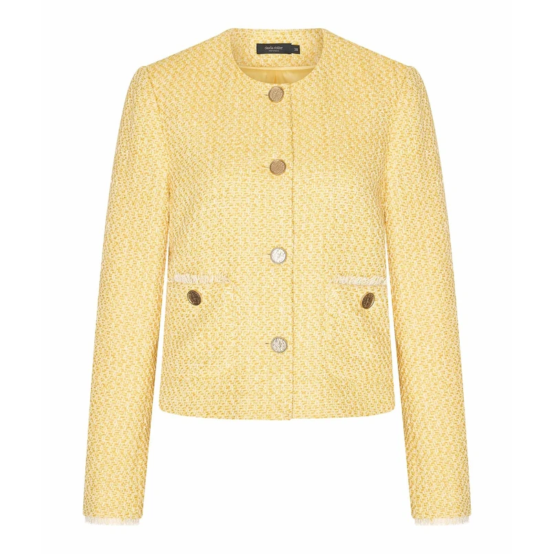 Claudia Strater Dames Blazer Cs25-15502 Geel