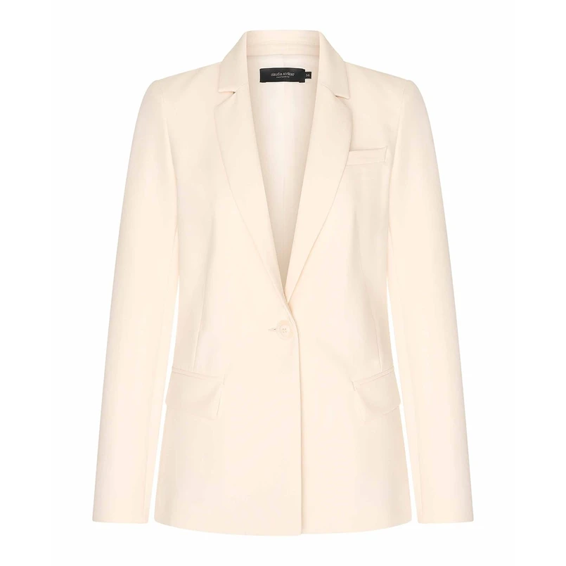 Claudia Strater Dames Blazer Cs25-15503 Ecru