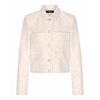 Claudia Strater Dames Blazer Cs25-15504 Ecru