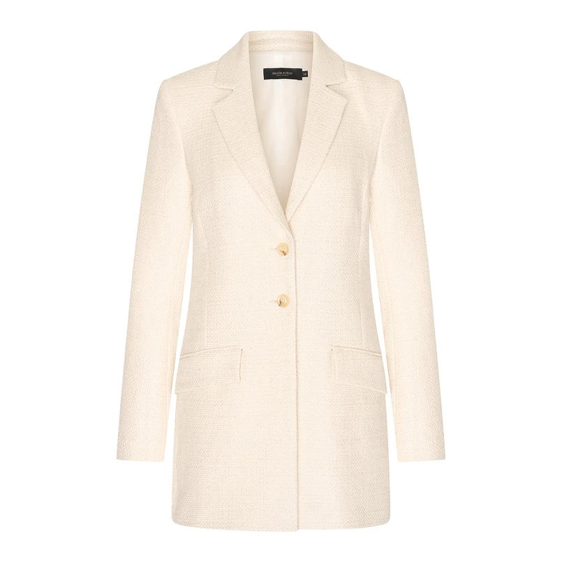 Claudia Strater Dames Blazer Cs25-15516 Beige