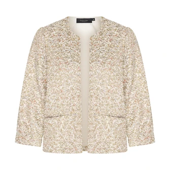 Claudia Strater Dames Blazer Cs25-15517 Beige