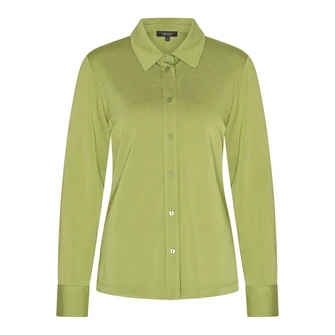Claudia Strater Dames Blouse Cs13-25090 Groen