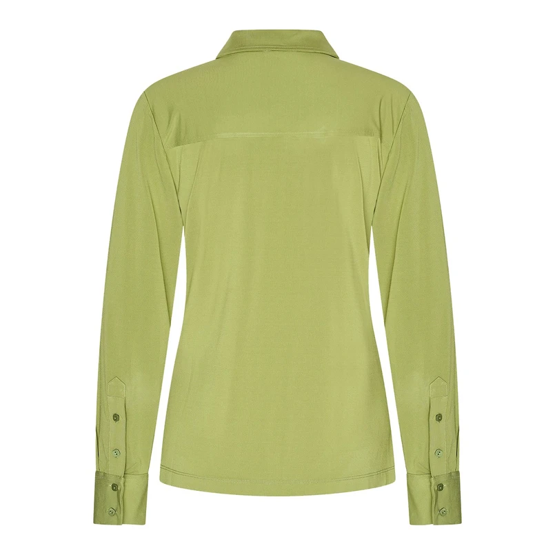 Claudia Strater Dames Blouse Cs13-25090 Groen