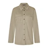 Claudia Strater Dames Blouse Cs13-25094 Khakigroen