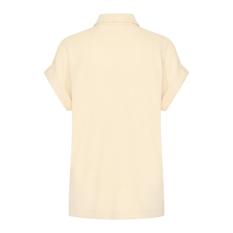 Claudia Strater Dames Blouse Cs13-25125 Beige