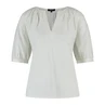 Claudia Strater Dames Blouse Cs14-25151 OFF-WHITE