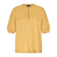 Claudia Strater Dames Blouse Cs14-25155 Oker