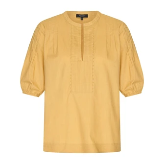 Claudia Strater Dames Blouse Cs14-25155 Oker