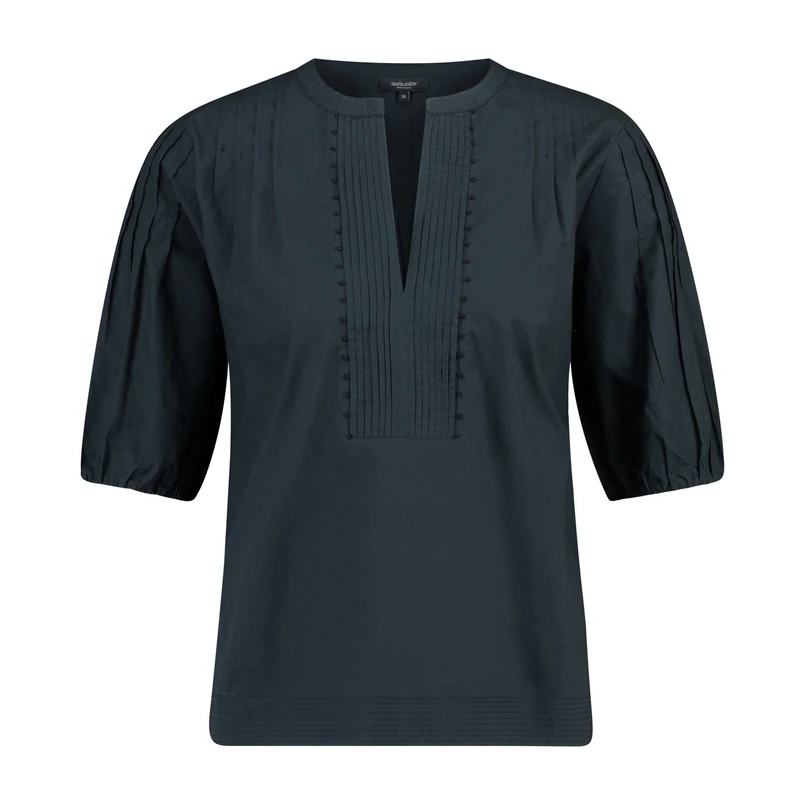 Claudia Strater Dames Blouse Cs14-25155 Zwart