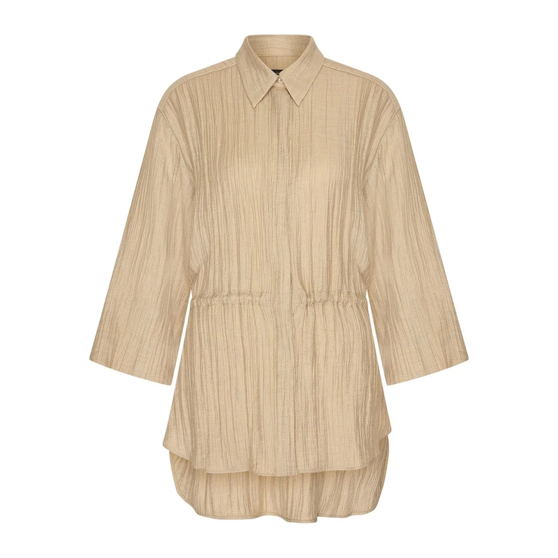 Claudia Strater Dames Blouse Cs14-25158 Zand