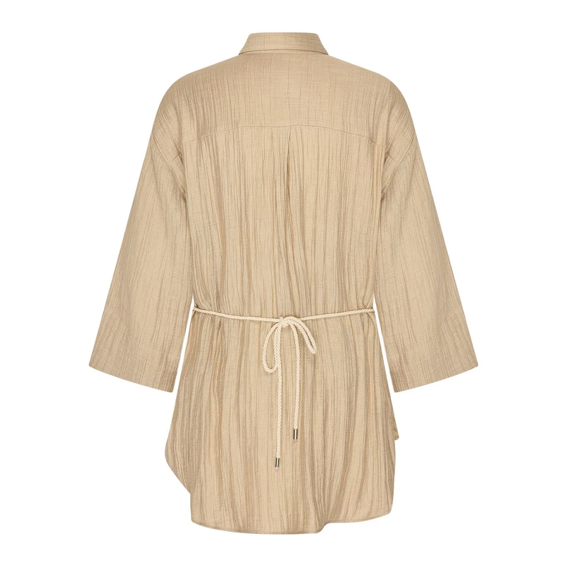 Claudia Strater Dames Blouse Cs14-25158 Zand