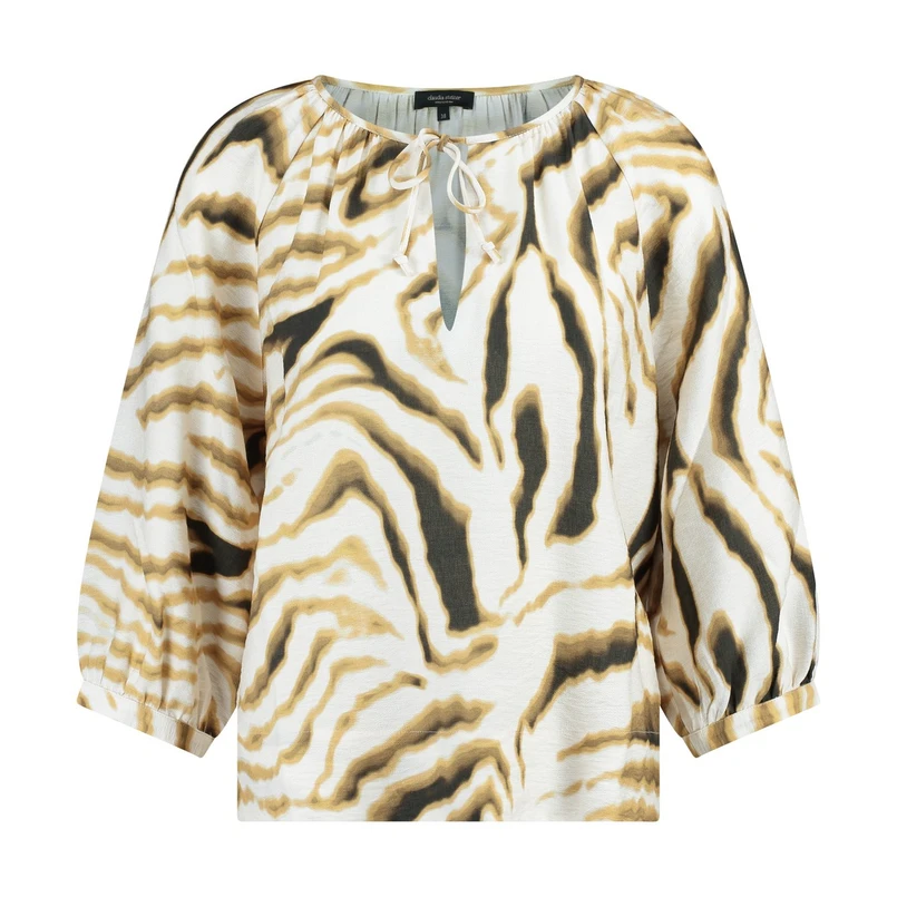 Claudia Strater Dames Blouse Cs14-25161 Oker