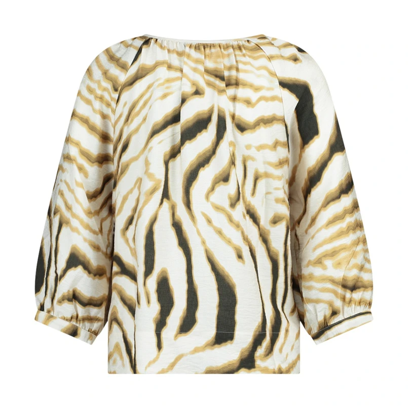 Claudia Strater Dames Blouse Cs14-25161 Oker