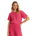 Claudia Strater Dames Blouse Cs14-25231 Fuchsia