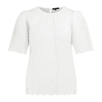 Claudia Strater Dames Blouse Cs14-25231 Wit