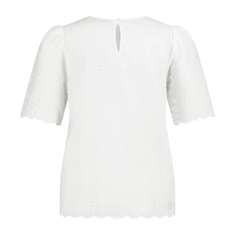 Claudia Strater Dames Blouse Cs14-25231 Wit