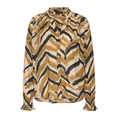 Claudia Strater Dames Blouse Cs14-25350 Zand
