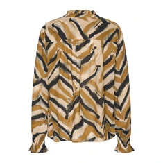 Claudia Strater Dames Blouse Cs14-25350 Zand