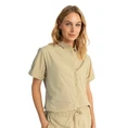Claudia Strater Dames Blouse Cs14-25353 Zand