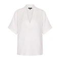 Claudia Strater Dames Blouse Cs14-25369 Wit