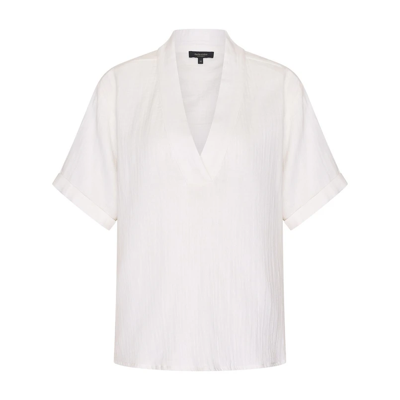 Claudia Strater Dames Blouse Cs14-25369 Wit
