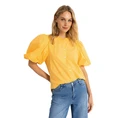 Claudia Strater Dames Blouse Cs14-25433 Geel