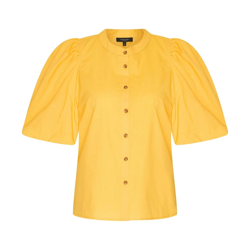 Claudia Strater Dames Blouse Cs14-25433 Geel