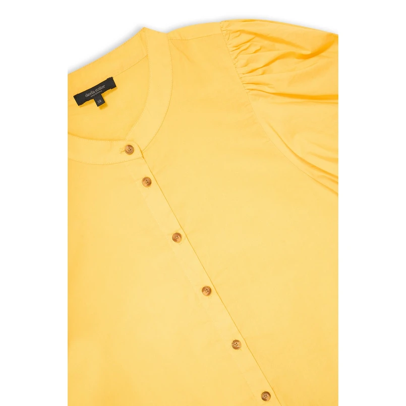 Claudia Strater Dames Blouse Cs14-25433 Geel