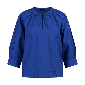 Claudia Strater Dames Blouse Cs14-25544 Kobalt