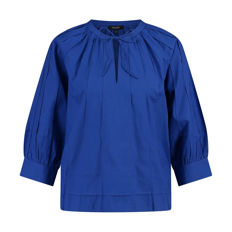 Claudia Strater Dames Blouse Cs14-25544 Kobalt