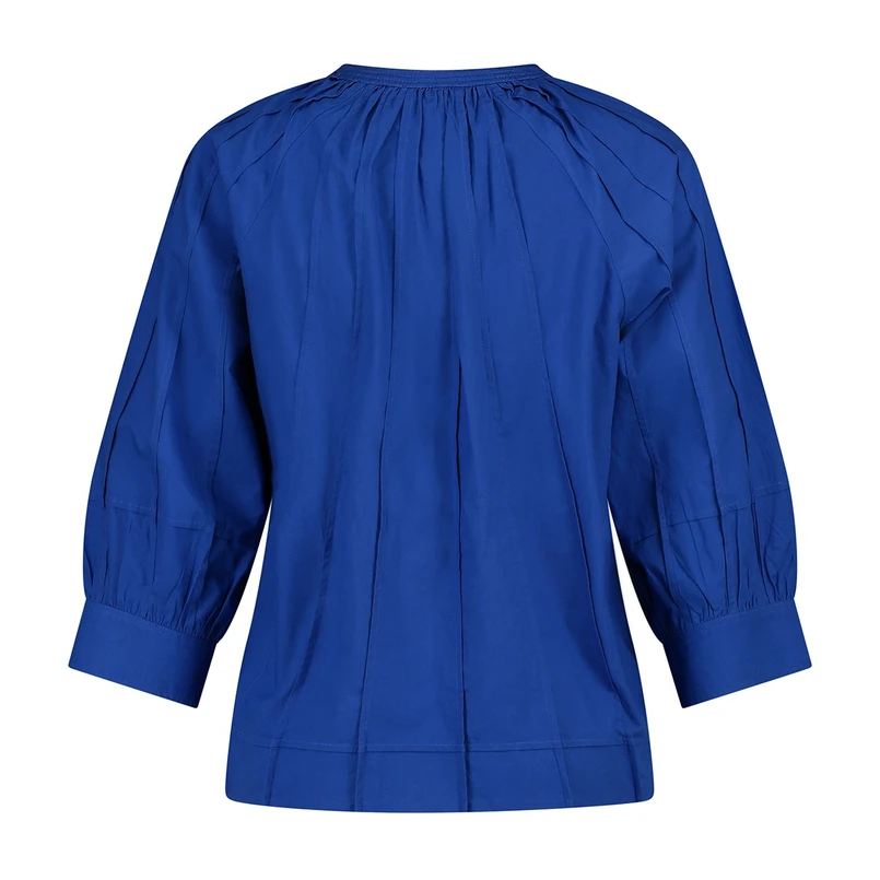 Claudia Strater Dames Blouse Cs14-25544 Kobalt