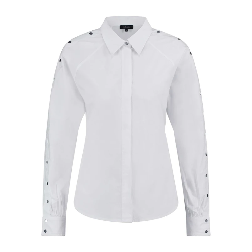 Claudia Strater Dames Blouse CS14-25545 Wit