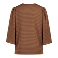 Claudia Strater Dames Blouse Cs14-25547 Camel