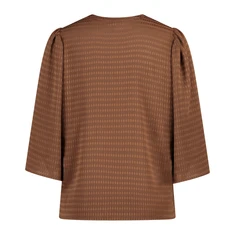 Claudia Strater Dames Blouse Cs14-25547 Camel