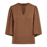 Claudia Strater Dames Blouse Cs14-25547 Camel