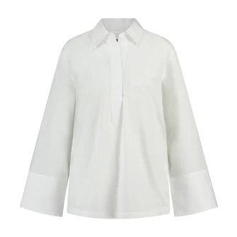 Claudia Strater Dames Blouse CS14-25610 Wit