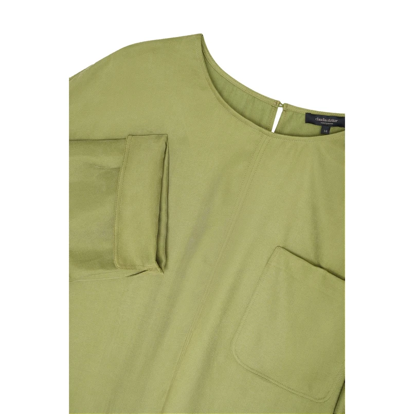 Claudia Strater Dames Blouse Cs25-14505 Groen