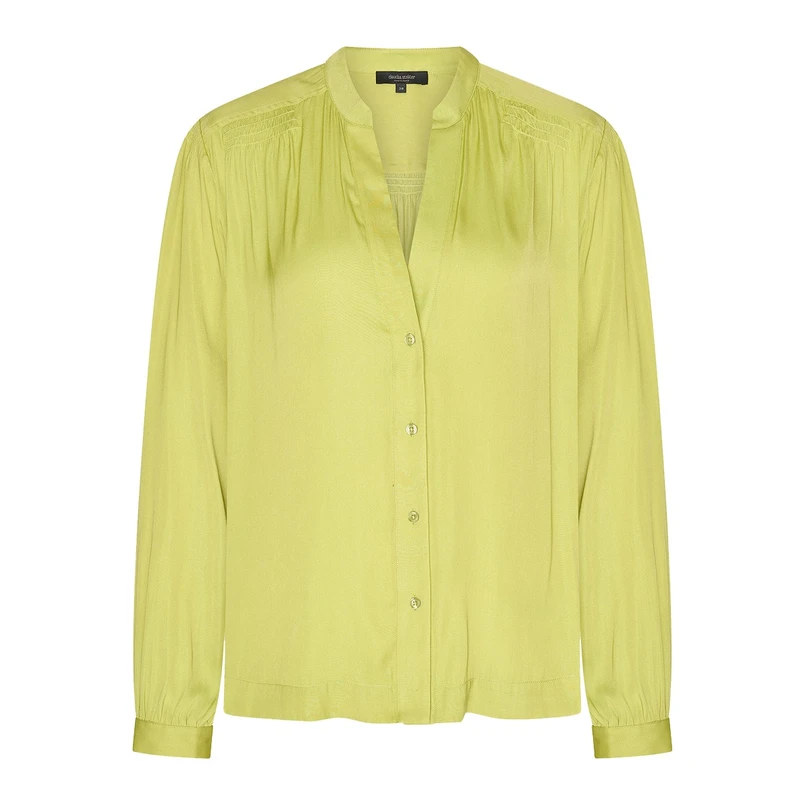 Claudia Strater Dames Blouse Cs25-14506 Lime