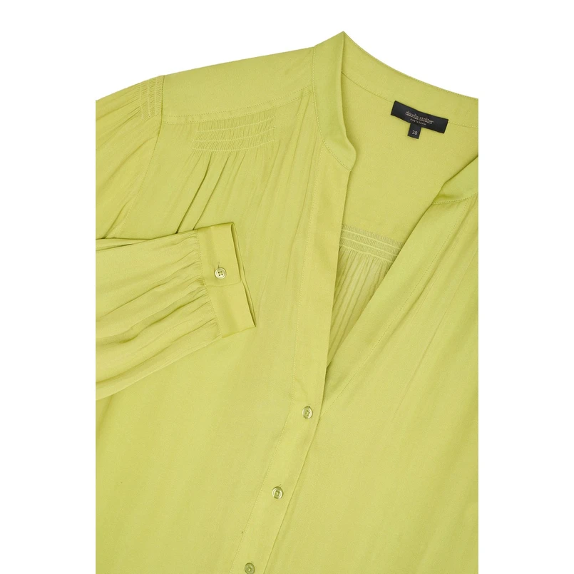 Claudia Strater Dames Blouse Cs25-14506 Lime