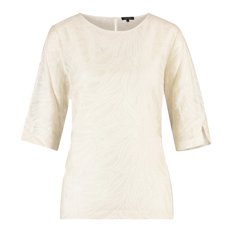Claudia Strater Dames Blouse Cs25-14507 Ecru