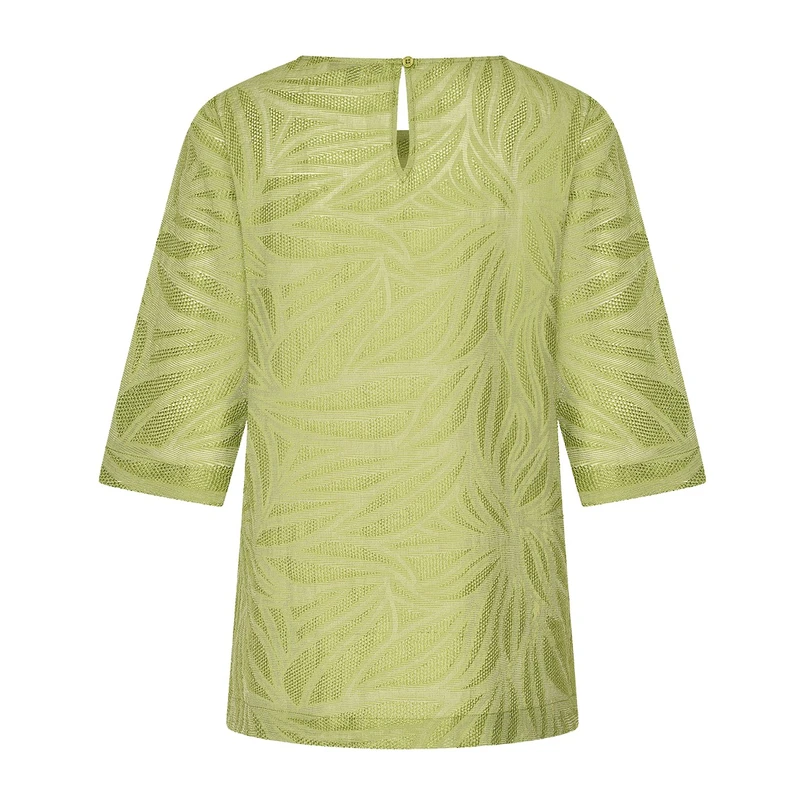 Claudia Strater Dames Blouse Cs25-14507 Groen