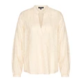 Claudia Strater Dames Blouse Cs25-14520 Ecru
