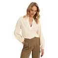 Claudia Strater Dames Blouse Cs25-14520 Ecru