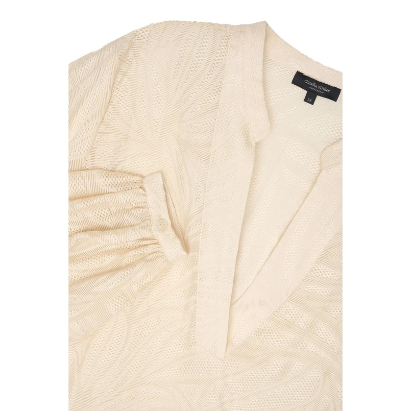 Claudia Strater Dames Blouse Cs25-14520 Ecru
