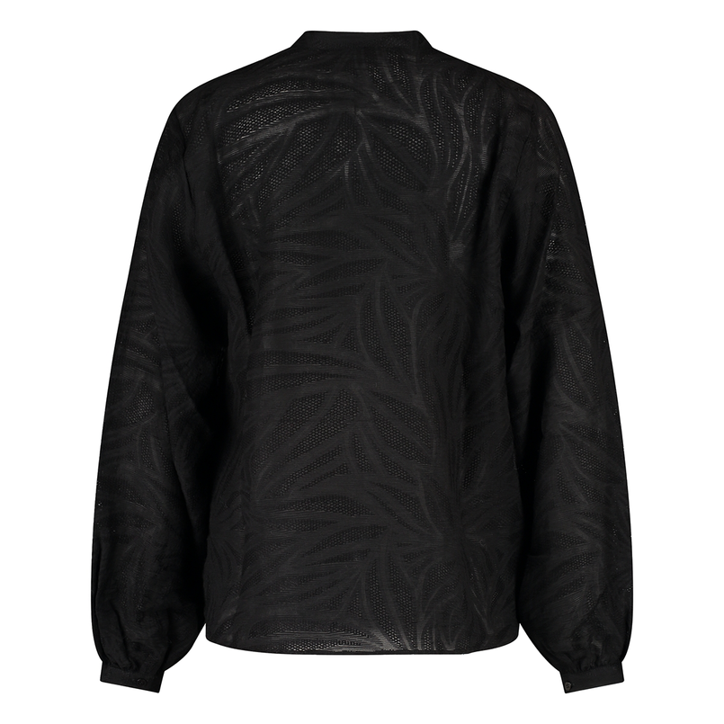 Claudia Strater Dames Blouse Cs25-14520 Zwart