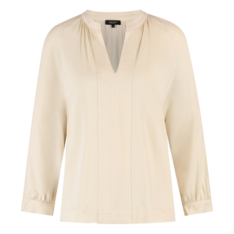 Claudia Strater Dames Blouse Cs25-14523 Ecru