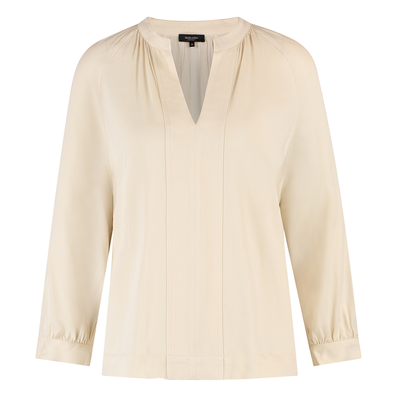 Claudia Strater Dames Blouse Cs25-14523 Ecru