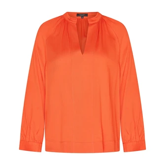 Claudia Strater Dames Blouse Cs25-14523 Koraal