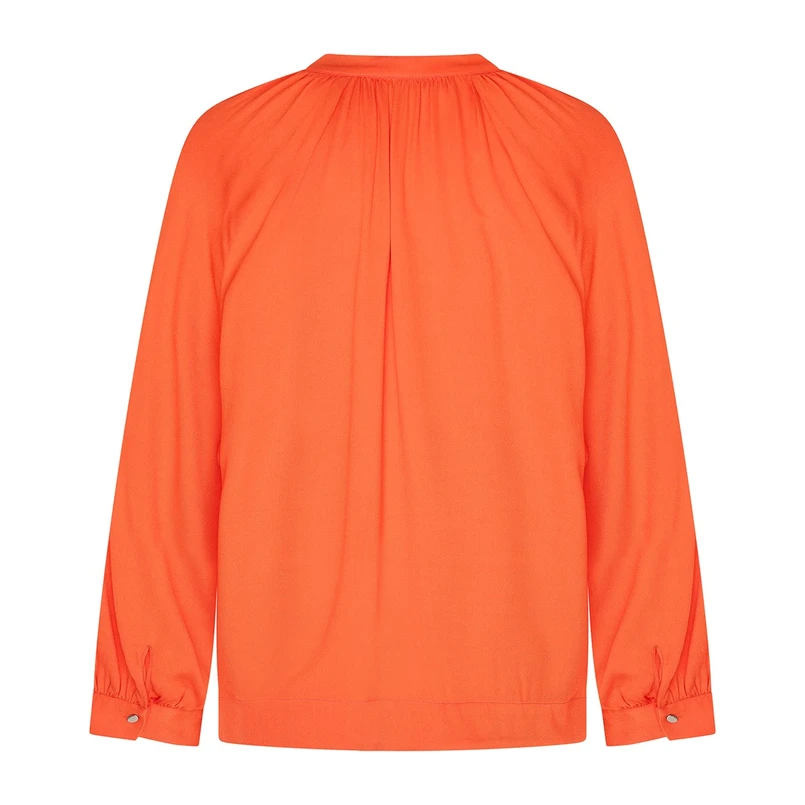 Claudia Strater Dames Blouse Cs25-14523 Koraal